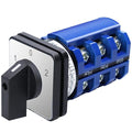 Multi-Transfer Switch AC 660V 63A 3 Positions 12 Terminals - Changeover Selection Switch for RV Camper and Boat