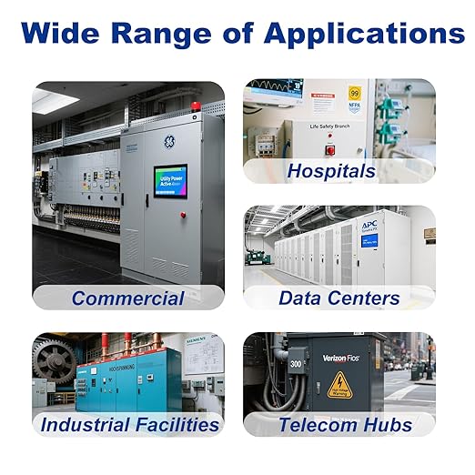63A 110/120V Triple Power Automatic Transfer SwitchAutomatic Switching Between Utility Power、Generator and InverterOvercurrent ProtectionOvervoltage and undervoltage Protection