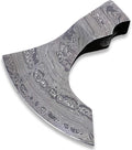 Axe Head Handmade Damascus Viking Hatchet Axe Bearded Camping Wood Cutting Chopping Splitting Axe Medieval Battle Axe Head Ax-2039