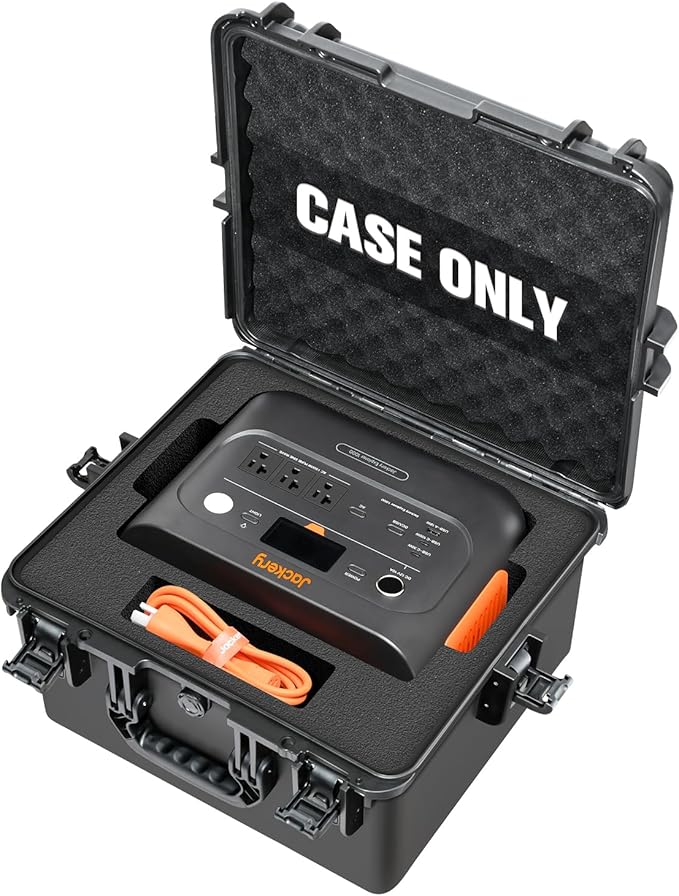 Hard Case for Jackery Explorer 1000 v2 - Portable Solar Generator Hard Shell Case: Waterproof Travel Carrying Storage Box for Jackery Explorer 1000 v2 Portable Power Station: for Camper &amp Adventur