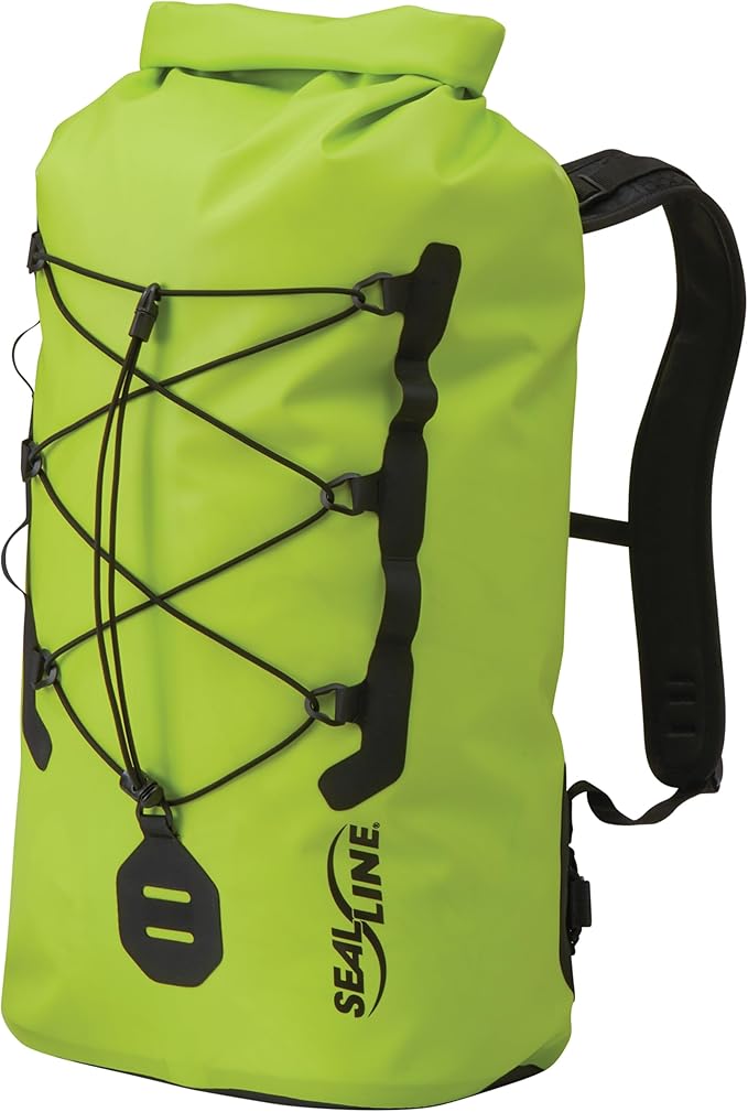 SealLine BigFork 30-Liter Waterproof Roll Top Dry Daypack Lime