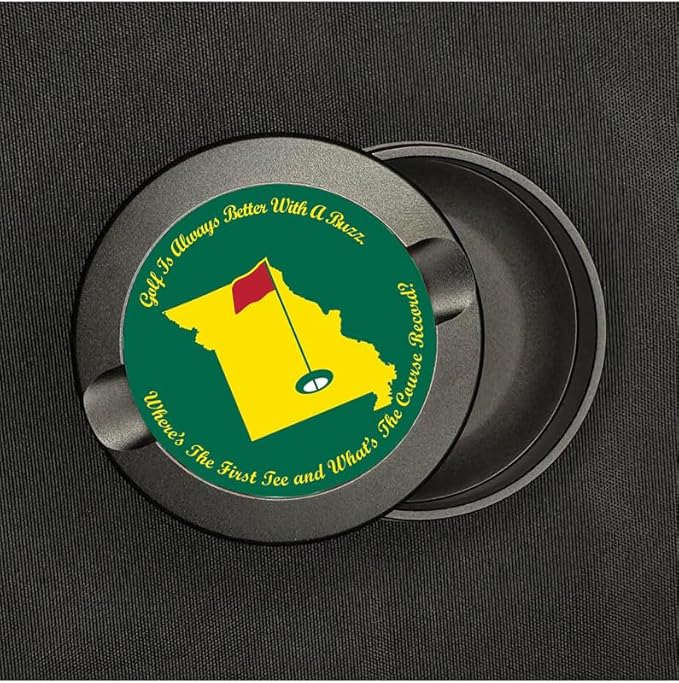 Brotherhood Metal Zyn Container - Metal Zyn Holder - Zyn Metal Can - Metal Container for Zyn Holder - Metal Zyn Can Golf Gifts for Him - Zyn Containers for Golf - Missouri