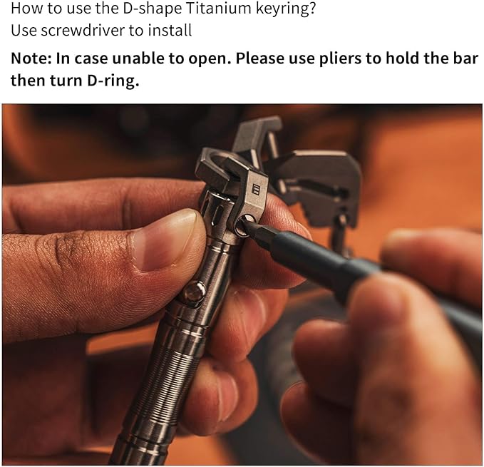 MecArmy TPX8 Mini Bolt Action Tactical Pen Keychain Tactical Pen with 1 D Key Ring for Daily Carry Small EDC Pen with Anti-Slip Grip Replaceable Refill for Work Travel Ideal Gift (Brass)