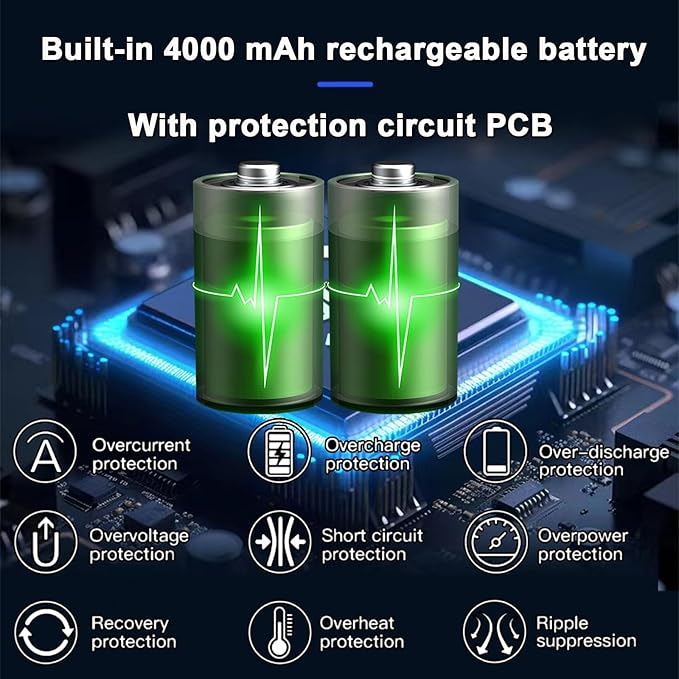 3W Solar Panel with Built-in 4000mAh Battery IP65 13.2ft Charging Cable only Compatible with Ring Video doorbell 3/4/3 PlusRing Battery Doorbell Plus/Pro Camera Simple Installation (Fork-Style)