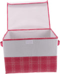 Cotton Non-woven Fabric Storage Box Lid Design Clothes Storage Container Organize Your Home Toys Organizer