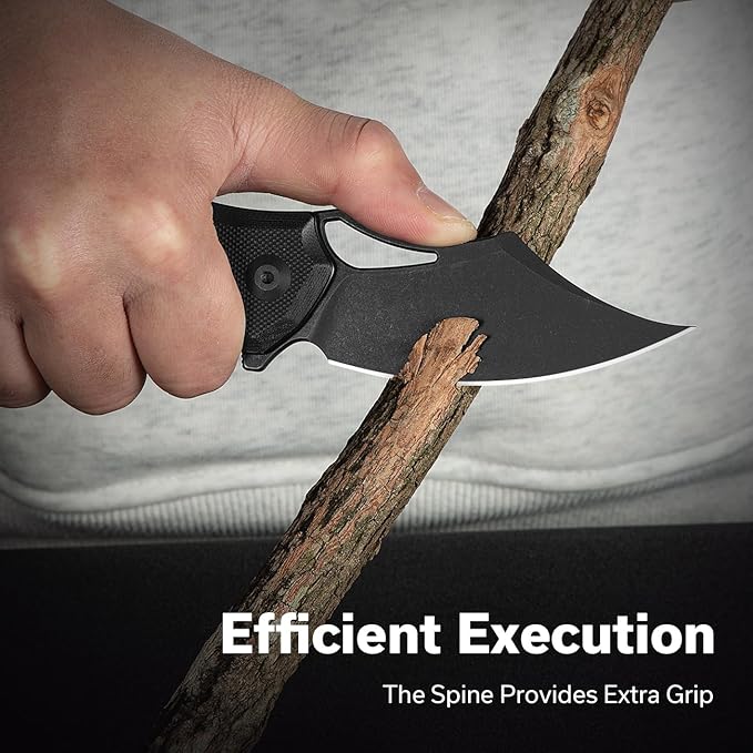 CIVIVI Chiro Pocket Knife for EDC Folding Knife with Flipper 3.1 14C28N Blade G10 Handle Utility Knife for Men Women C23046-1