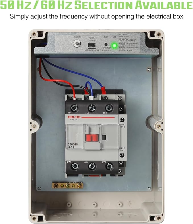 100 Amp Smart Management Module (SMM) Briidea Load Management Device Replaceable/Compatible with Generac 7006 Protects Generator from Overload Gray