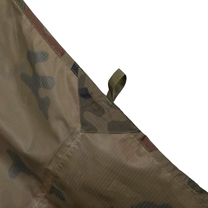 Helikon-Tex Portable Shelter Supertarp Small 200 x 250 cm Earth Brown for Camping Hiking Outdoor Activities