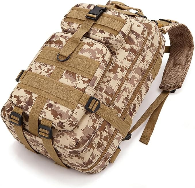 LINGYUE Waterproof Tactical Bagpack 25L Outdoor Hiking Backpack For Outdoor Camping Hunting Travel Trekking(F)