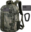 Tactical Backpack 30L Military Daypack Molle Army 3 Day Assault (Camo Green2)