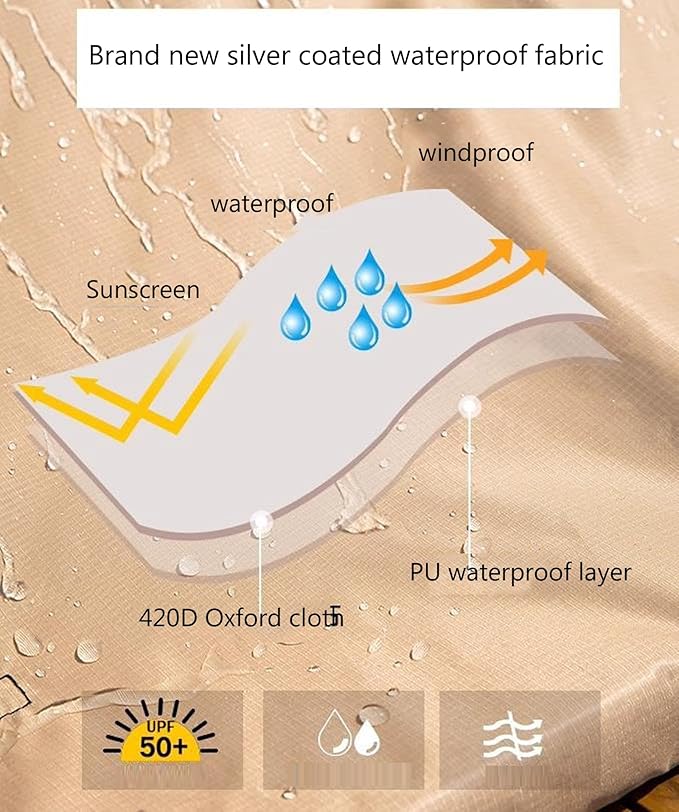 Portable Shower Camping Shower Tent Car Camping Shower Tent Shower Tent Awning with RoofA