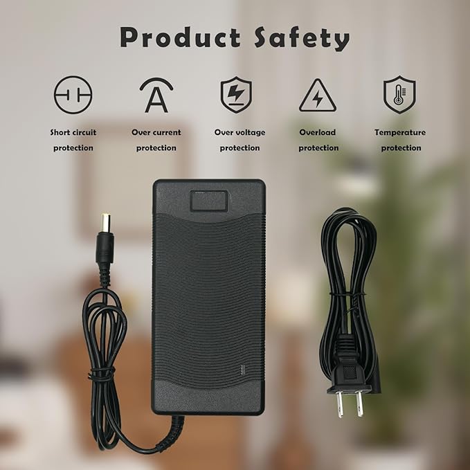 24V 180W Power Supply Charger for jackery 1000 880 Power Compatible with Jackery Explorer 1000 E1000 880 E880 Portable Power Station Solar Generator Replacement KA18024075-6C