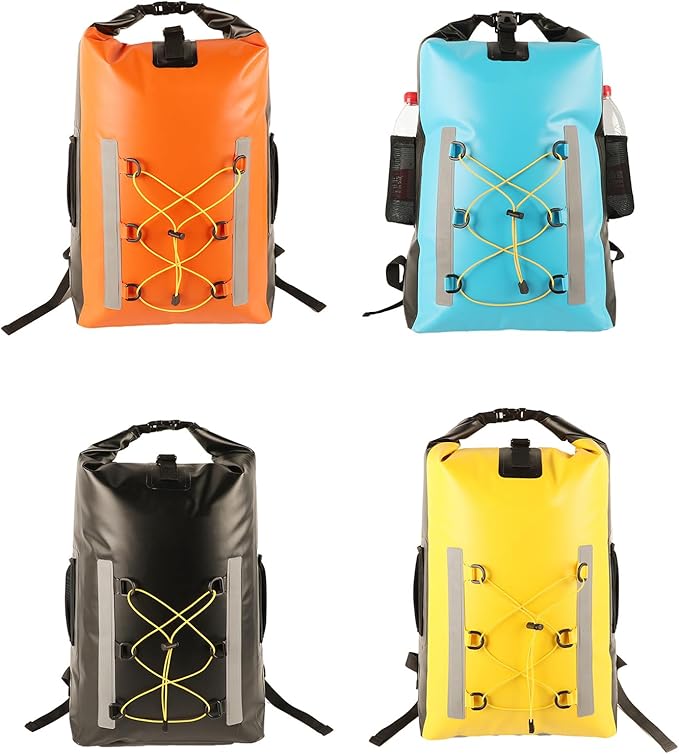 Dry Backpack Water Proof Floating 30L Water Proof Backpack with Side Bag Dry Bag Water Proof Bag for Kayaking Boating