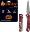 Gerber Gear Zilch Pocket Knife with 3.1 Plain Edge Blade Folding Knife with Clip Lightweight EDC Gear and Equipment