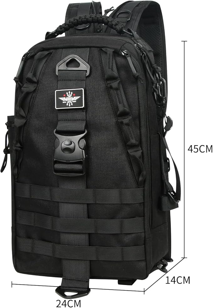 Outdoor Tactical Backpack Multifunctional Duffel Bag Large Capacity Waterproof Lightweight Hiking Backpack