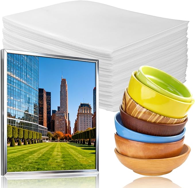 30Pack Large Foam Pouches 20x24 Inch Cushion Foam Pouch for Fragile Items Packing Supplies for Dishes Books Photo Frames and Canvas Artwork Plate Packing Sleeves for Moving Storage and Shipping