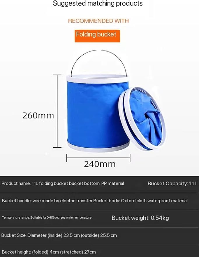 Camping Car Shower 12V Electric Outdoor Shower KitPortable Camping Outdoor Shower for Camping and Car WashingPet Washing (C)