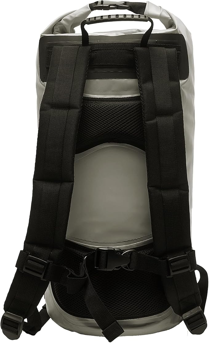 geckobrands Hydroner 20L Waterproof Dry Bag Backpack – Lightweight Roll-Top Bag with Clear Phone Pouch for Outdoor Activities