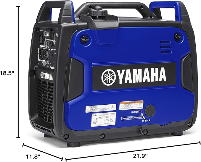 YAMAHA EF2200iS Inverter Generator 2200 Watts Blue