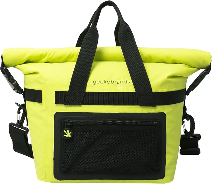 geckobrands Tote Dry Bag Cooler – Insulated 6L Tote with Versatile Storage for Beach &amp Outdoor Adventures