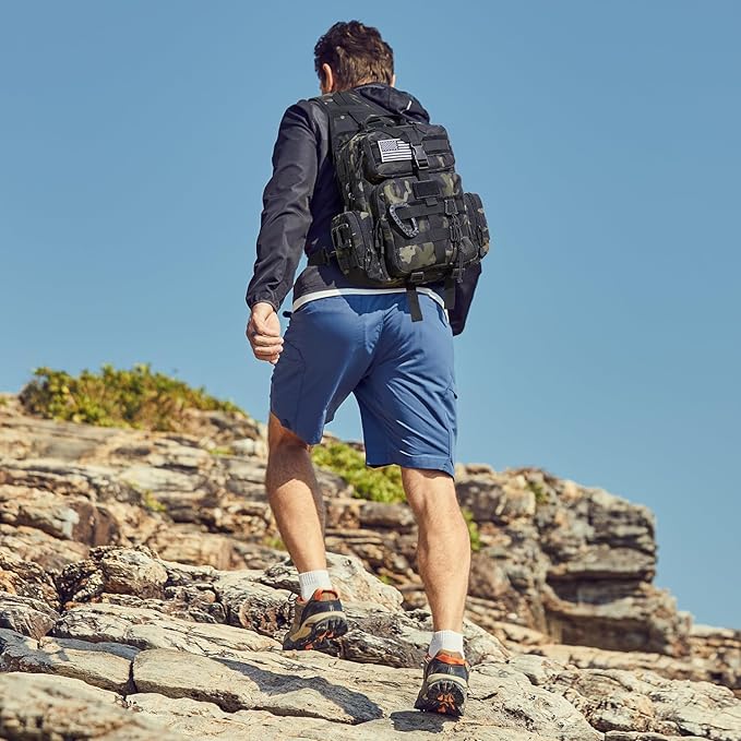 G4Free Large Tactical EDC Sling Bag Backpack Military Molle Bag Single Strap Shoulder Backpack for Men | EDC Adjustable Holder