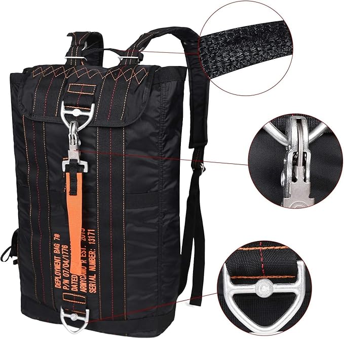 HYKING AIR FORCE Parachute Buckles Hook Tactical Deployment Weekender Backpack