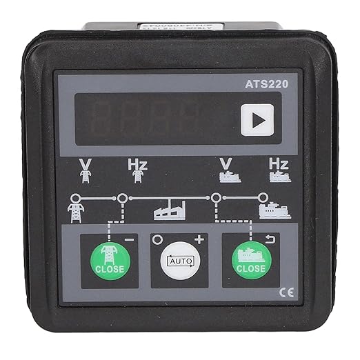 Automatic Transfer Switch ATS Controller 30-300V for Generator Power Switching