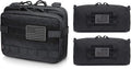 WYNEX Tactical Large Admin Pouch Molle EDC Utility Pouch with Map Sleeve Tactical Increment Pouch Molle Bag for Backpack Sling Bag Military
