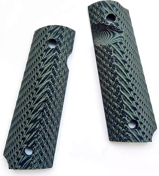 Knife Handle Resin Material With Screws Used For Various Cutting Tools(Green1)