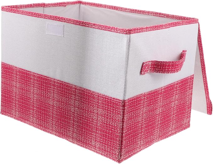 Alipis Non-woven Cotton 2 Lid Storage Case Multi-use Home Decor Present for Housewarming Storage Solution