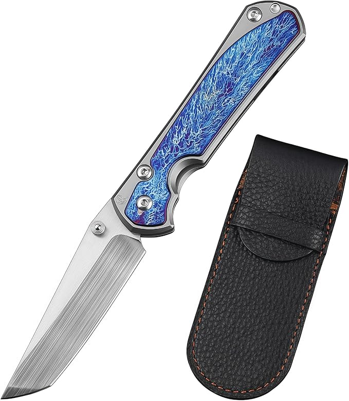 Pocket Knife Hunting Knives &amp Tools Knifes HRC 61 Titanium Alloy Handle Folding Knife Outdoor Knife Gifts for Hunters Men who have Everything Men Gifts