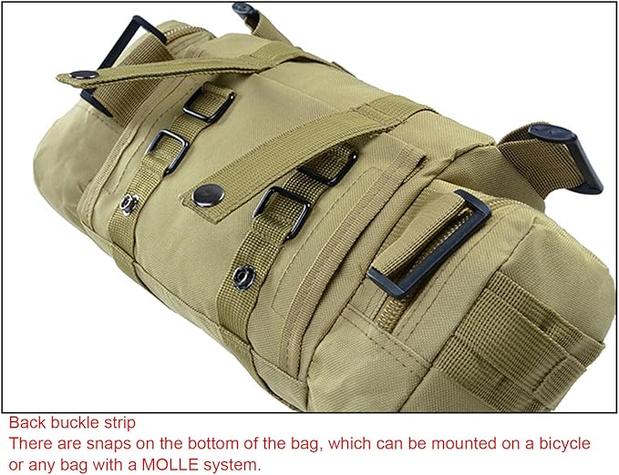 Deployment Bag Tactical Waist Pack Small Sling Pack Hand Carry Bag Handlebar Bag