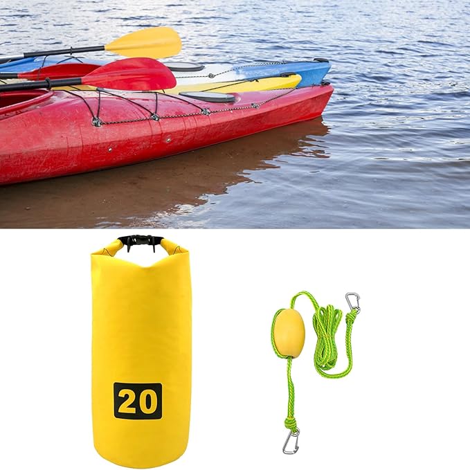 Sand Bag Anchors Waterproofs Dry Adjustable Buoys for Small Boat Canoes and Kayaks Adjustable Buoys