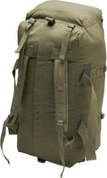 Olive Drab Israeli Military Mossad Tactical Duffle Bag – Heavy-Duty Army Travel Duffel Backpack with Straps