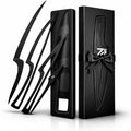 NestKnife Magnetic Knife Set - VG10 High Carbon Stainless Steel Kitchen Knives with Patented Space-Saving Nesting Design &amp Magnetic Holder - 4 Piece Razor Sharp Professional Chef Knife Set