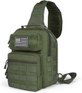 HAOMUK Tactical Sling Bag Backpack Military Rover Shoulder Sling Pack Small EDC Crossbody Chest Bag for Men