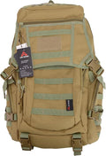 LUPU TACTICAL Backpack for Men Military 45L Assault Pack Molle Bug Out Bag for Camping Outdoor