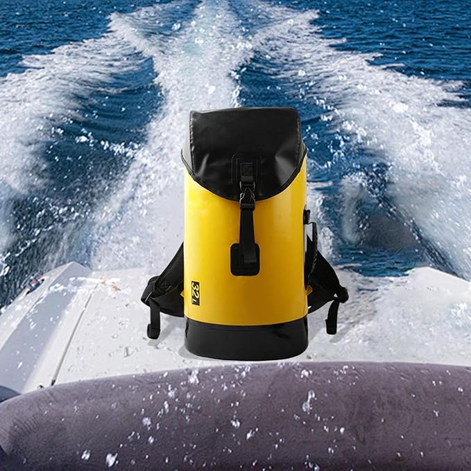 predolo Dry Storage Bag for Outdoor Use with Backpack Design for Kayaking and Sailing 32 L