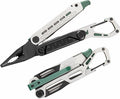 Gerber Gear Stakeout Spark - Multi-Tool Folding Knife for Backpacking Survival Camping Outdoor - Pocket Tool w/Bottle Opener Tent Stake Puller Scissors Tweezers - Baltic Haze