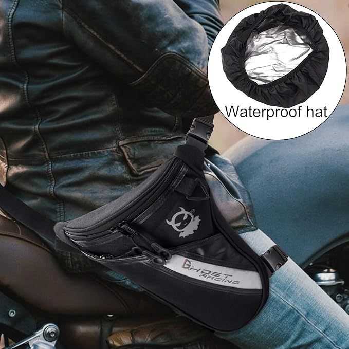 yeesport Drop Leg Bag Outdoor Thigh Bag Motorcycle Bike Bag Multifunctional Tactical Thigh Packs for Hiking Traveling Fishing Drop Leg Pack Military Waist Leg Bag