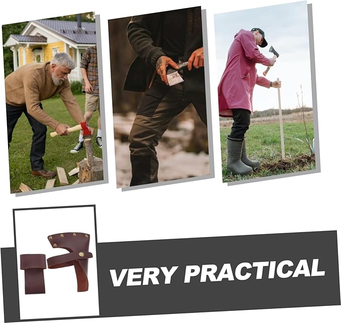 2pcs Ax Storage Cover Hatchet Tools Shield Protective Covers Cover Outdoor Hand Ax Work