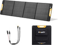 BougeRV 200W Portable Solar Panel Fiberglass Solar Charger Up to 25% Conversion Hight Efficiency N-Type Foldable Solar Panel IP65 Water Resistant for Camping RV Van Boat Hiking &amp Off-Grid