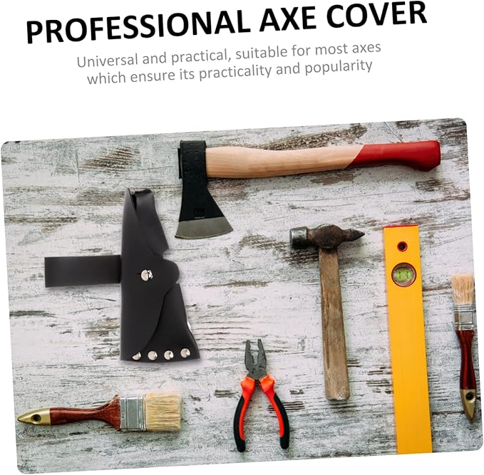 POPETPOP 2pcs Portable Hatchet Cover Protective Casing for Outdoor for Axes Enclosure for Enhanced Safety for Camping and Adventure Activities