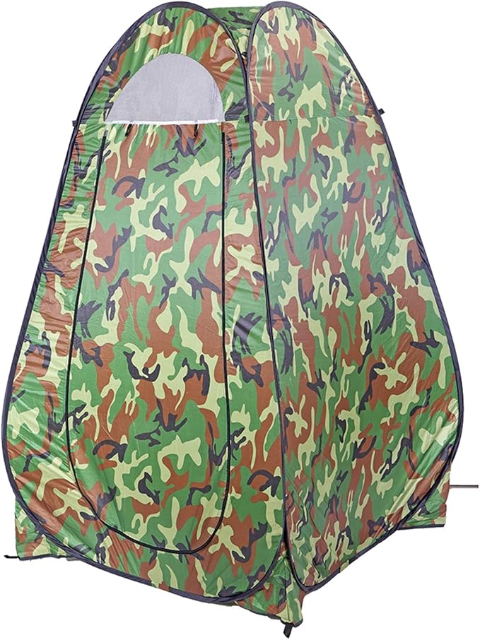 Pop Up Pod - Privacy Shower Tent with Carry Bag Dressing Room Instant Portable Toilet Stall for Camping Beach or Tailgate (Mulit)
