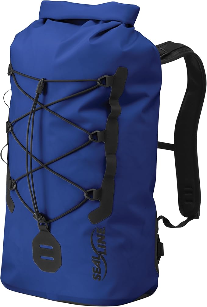 SealLine BigFork 30-Liter Waterproof Roll Top Dry Daypack Blue