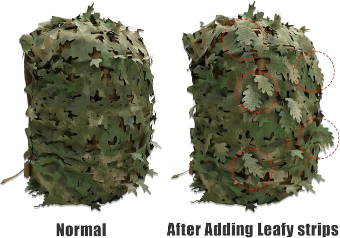 LOOGU Tactical Backpack Cover Breathable Mesh Camo Camouflage Pack Cover Great for Tactical Military Gear Combat