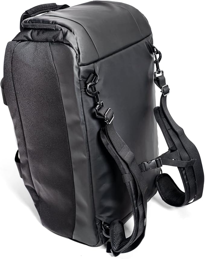 Mission Darkness Disconnect Faraday Duffel Bag + 4 Detachable Faraday Pockets // Military-Grade RF Shielding for Large Electronics &amp Mobile Devices // Travel Protection Signal Isolation Data Priva