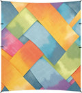 Gray Tie-dye Background Rainbow Colors Beach Tent &amp Canopy UPF50+ Protection Lightweight Sun Shelter with Sandbags Sand Shovel Poles for Family Trips Picnics &amp Camping