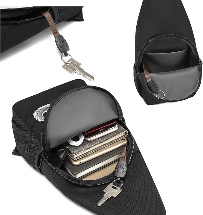 101st Airborne Jump Wings Chest Pack Leisure Shoulder Crossbody Chest Bag