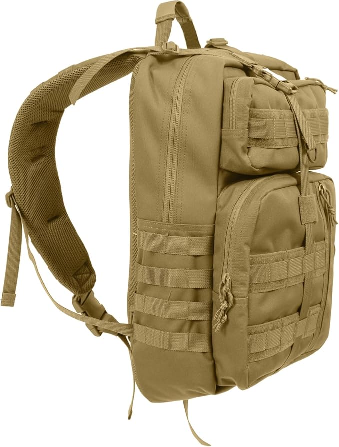 Rothco Tactisling Transport Pack - Crossbody CCW MOLLE Bag (Coyote Brown)
